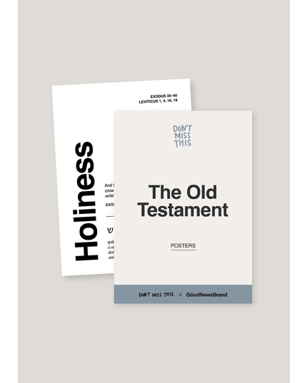 Don't Miss This Old Testament 2026 Poster Set with Stand