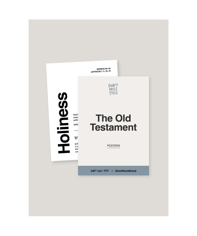 Don't Miss This Old Testament 2026 Poster Set with Stand