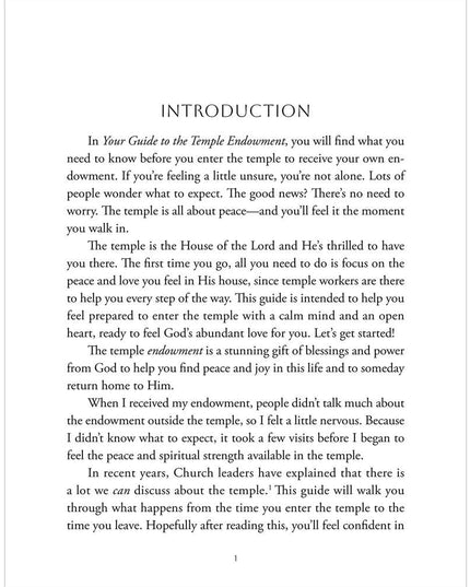 ***Preorder*** Your Guide to the Temple Endowment