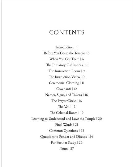 ***Preorder*** Your Guide to the Temple Endowment