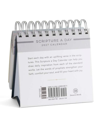 ***PREORDER*** 2027 Scripture a Day Desktop Calendar