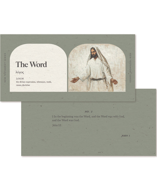 ***PREORDER*** Don't Miss This 2027 New Testament Poster Set with Stand