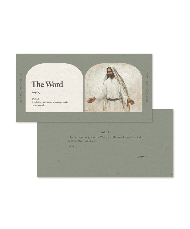 ***PREORDER*** Don't Miss This 2027 New Testament Poster Set with Stand