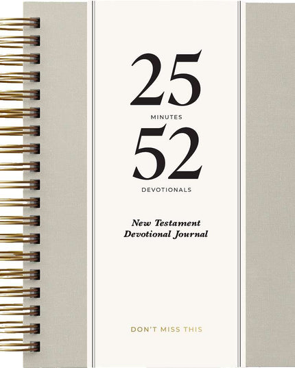 ***PREORDER*** Don't Miss This 2027 New Testament Devotional Journal