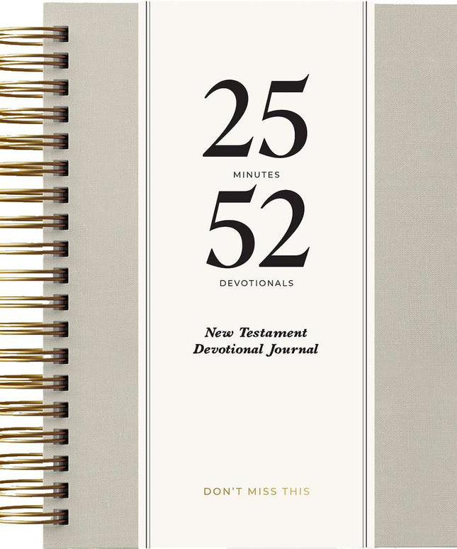 ***PREORDER*** Don't Miss This 2027 New Testament Devotional Journal