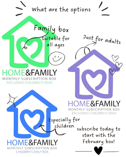 Home & Family Subscription Boxes