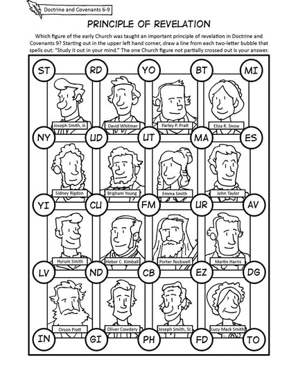 Doctrine & Covenants Come, Follow Me: Activity Book