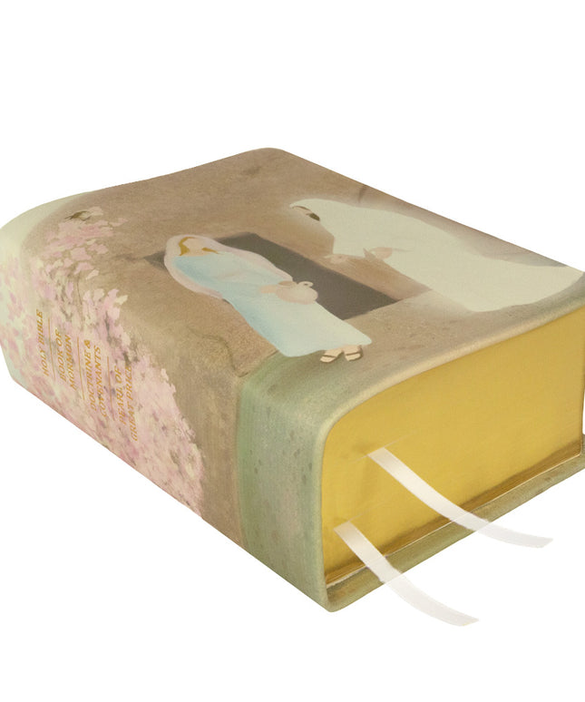 PREORDER - Hand-Bound Genuine Leather Quad - He is Risen
