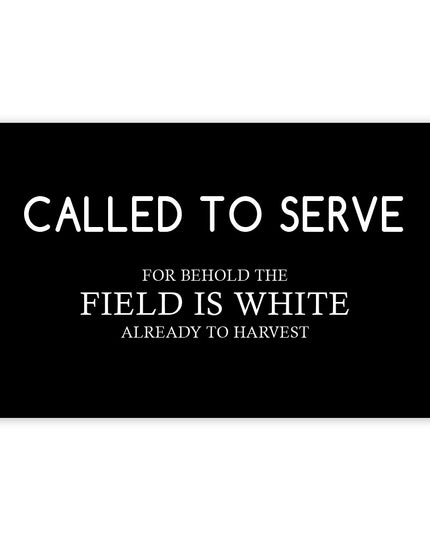 Called to Serve Recommend Holder