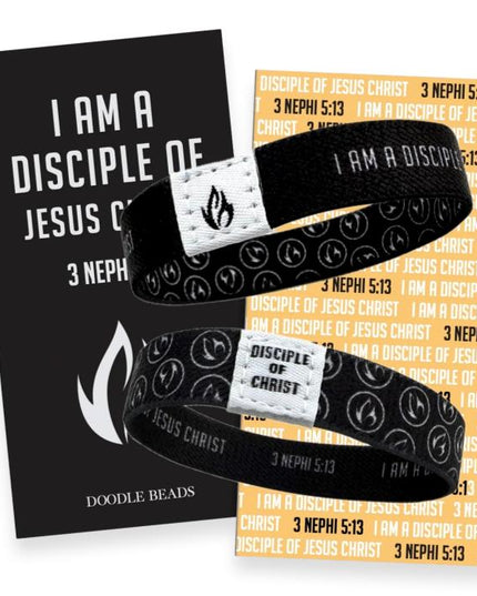 I Am A Disciple Of Jesus Christ Reversible Woven Wristband