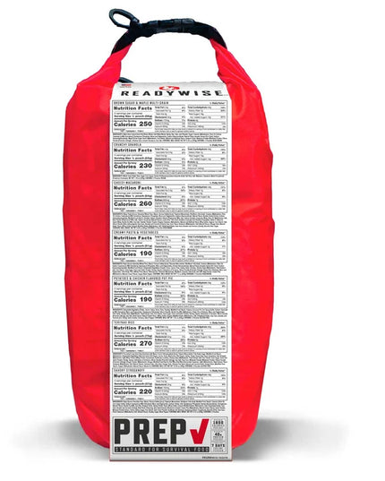 60 Serving Freeze Dried Breakfast & Entree, DryBag, Up To 25 Years
