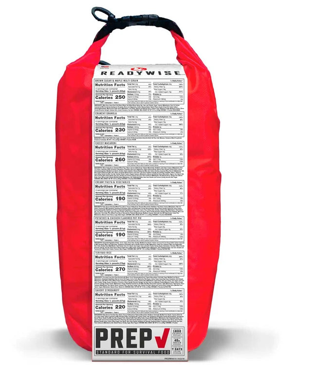 60 Serving Freeze Dried Breakfast & Entree, DryBag, Up To 25 Years