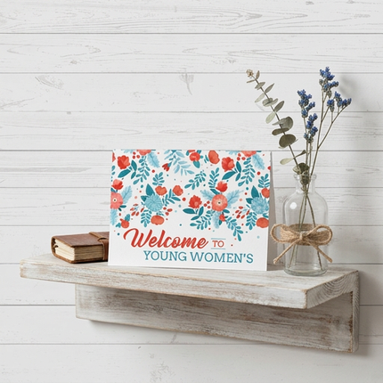 Welcome to Young Women's Card