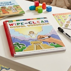 Wipe-Clean Gospel Workbook - Ages 3-5