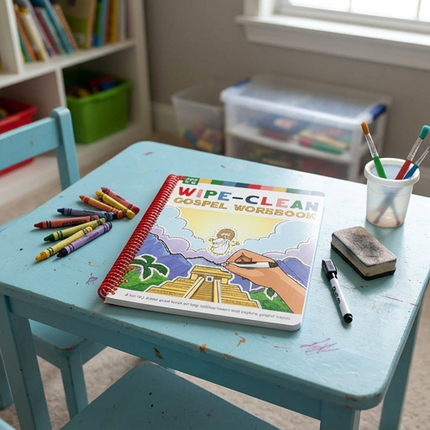 Wipe-Clean Gospel Workbook - Ages 3-5