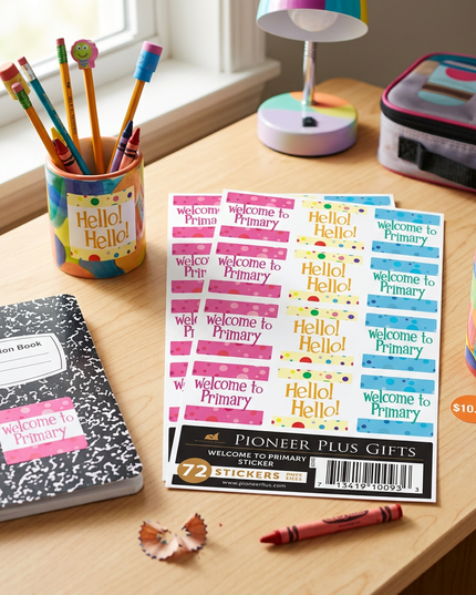 welcome to primary stickers