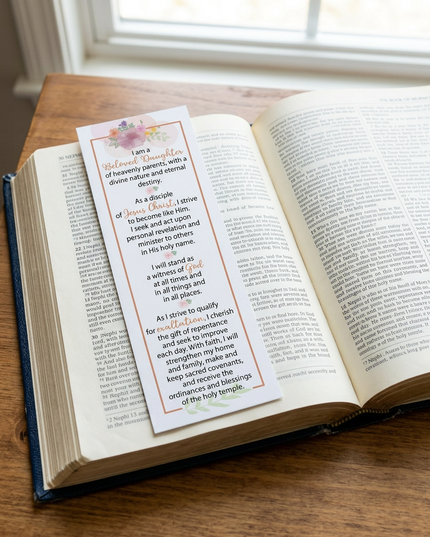 Young Women Theme Bookmark