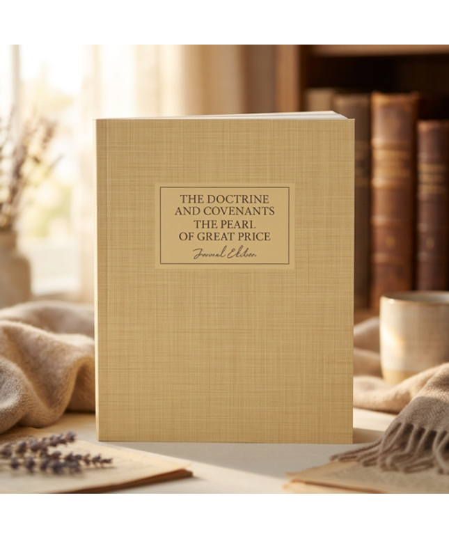 The Doctrine and Covenants and Pearl of Great Price, Journal Edition, Yellow Unlined