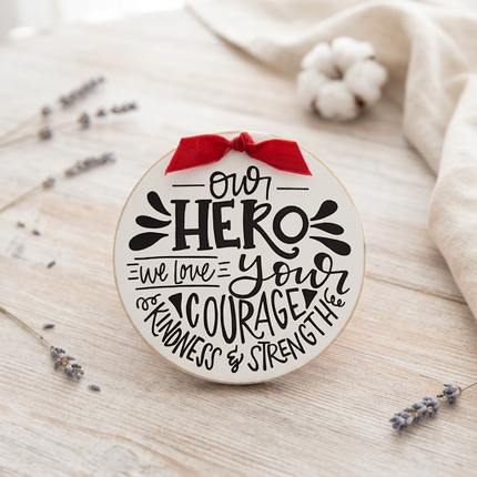 Our Hero Ornament