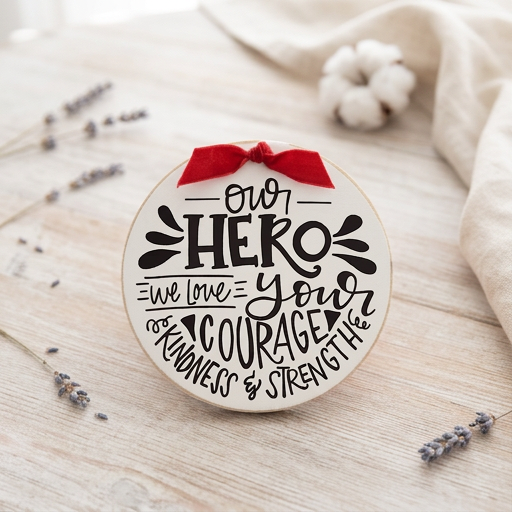 Our Hero Ornament