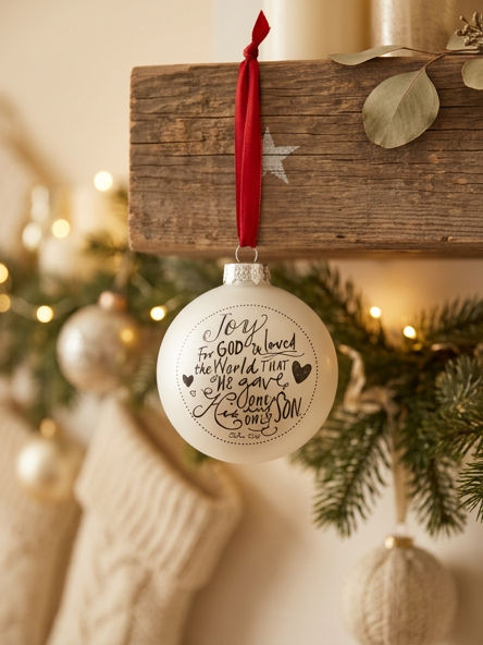 JOY. Large Bauble