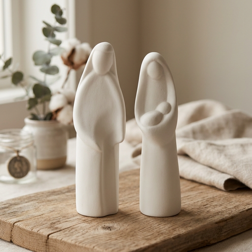 Plain White Nativity