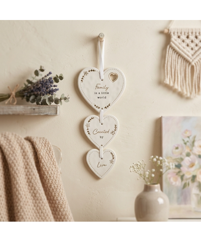 Heartfelt 3 Hearts Family