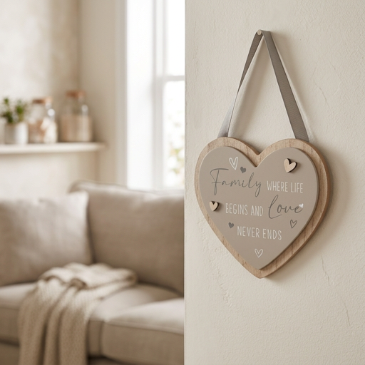 Love & Affection Plaque Family