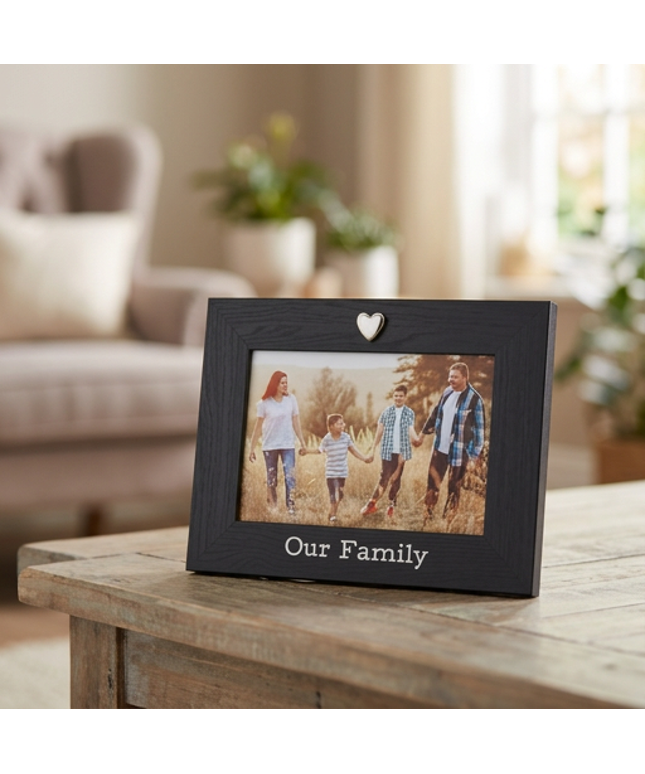 Heartfelt Frame 6x4 Family