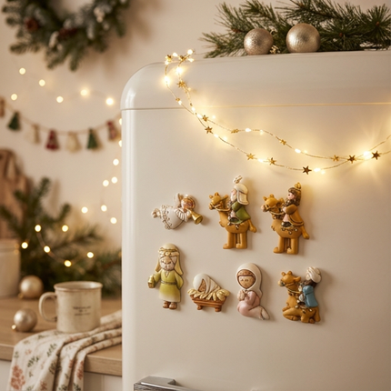 Nativity Magnet 7 Piece Set