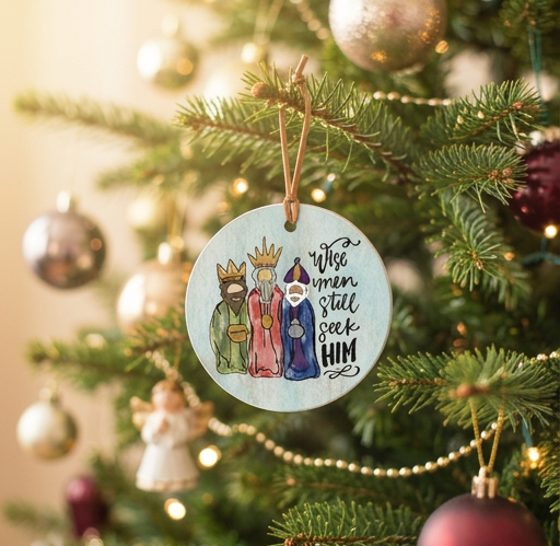 Wise Men Christmas Ornament