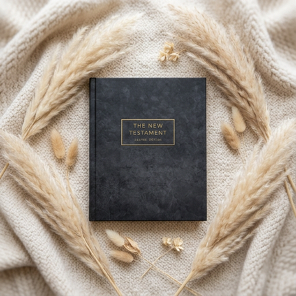 The New Testament, Journal Edition, Dark Grey (Unlined) PAPERBACK