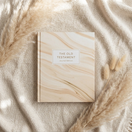 The Old Testament, Journal Edition, Plain Unlined (No Index) Marble
