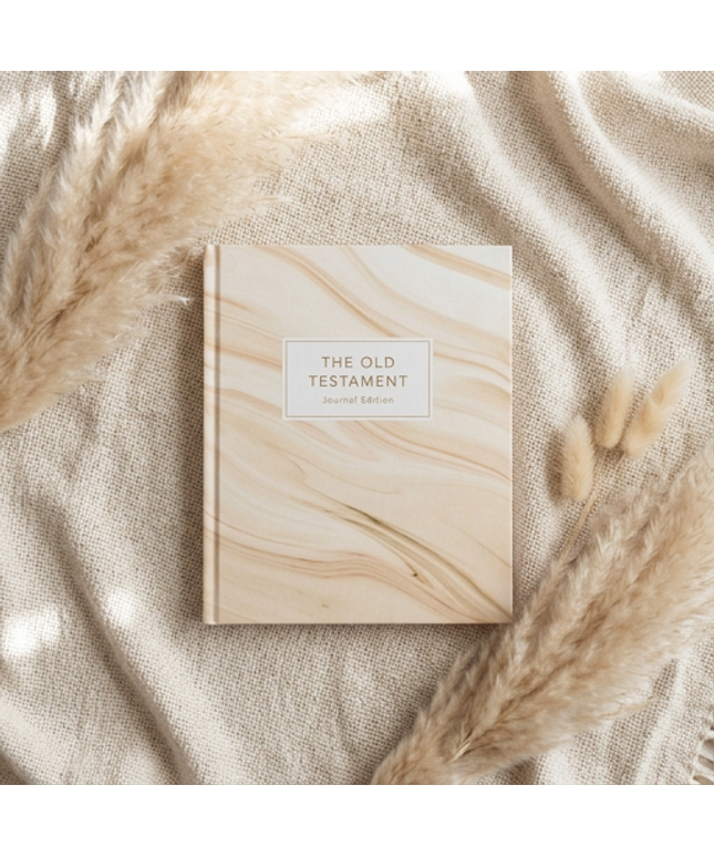 The Old Testament, Journal Edition, Plain Unlined (No Index) Marble