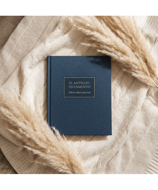 The Old Testament, Journal Edition, Blue (No Index) (Spanish)