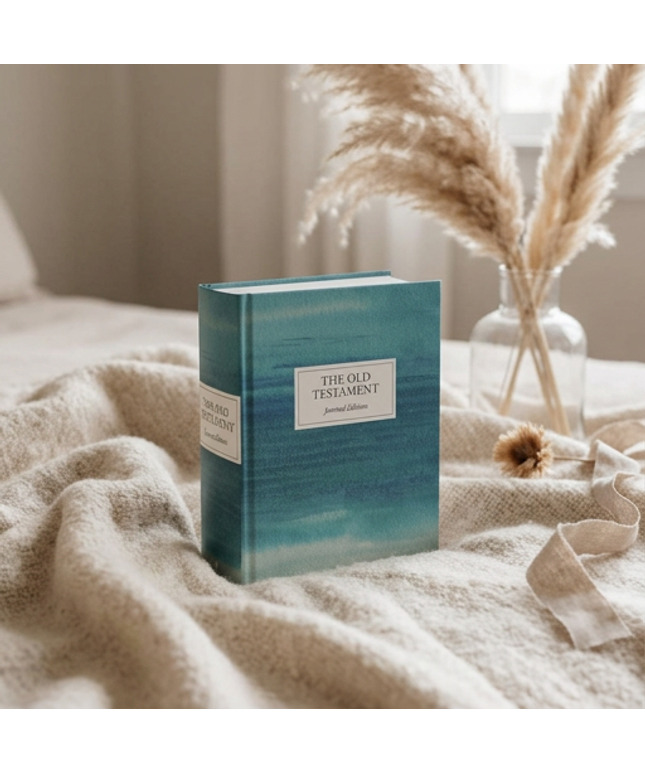 The Old Testament, Journal Edition, Ocean Blue Lined (No Index)