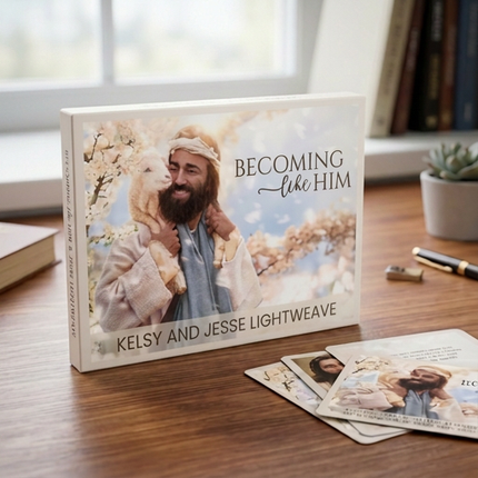 BECOMING LIKE HIM - MINICARD PACK -16 IMAGES BY KELSY AND JESSE LIGHTWEAVE