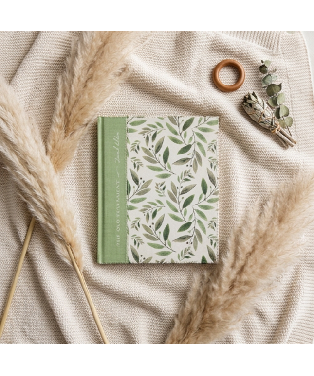 The Old Testament, Journal Edition, Green Floral (No Index)