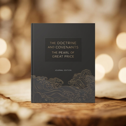 The Doctrine and Covenants and Pearl of Great Price, Journal Edition, Neutral Graphic Lined