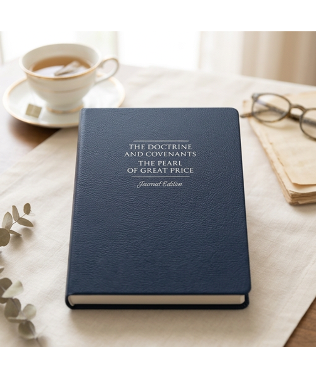 The Doctrine and Covenants and Pearl of Great Price, Journal Edition, Faux Leather Unlined (No Index)