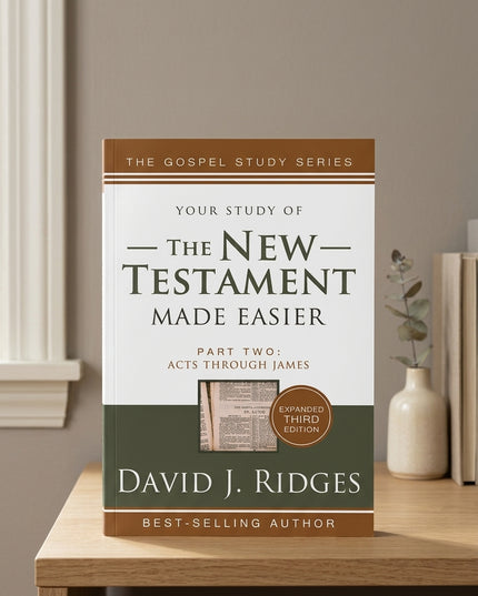 Your study of The New Testament Made Easier, Part 2