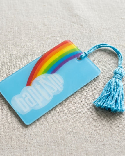 Rainbow 3D Baptism Bookmark