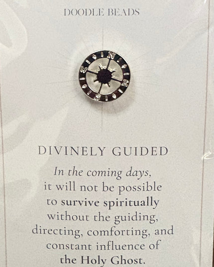 Divinely Guided Compass Pin