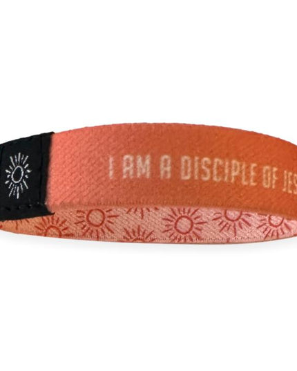 I Am A Disciple Of Jesus Christ Reversible Woven Wristband