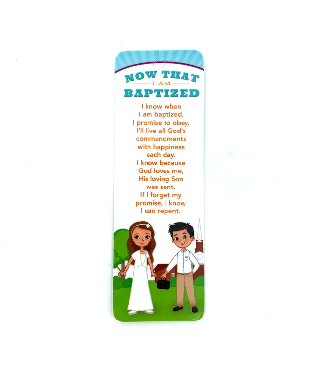 Now That I Am Baptized Bookmark