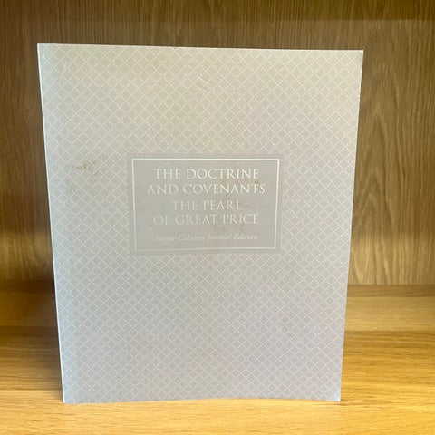 ***PRELOVED/SECOND HAND*** The Doctrine & Covenants and Pearl of Great Price Journal - Grey Paperback