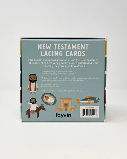 New Testament Lacing Cards