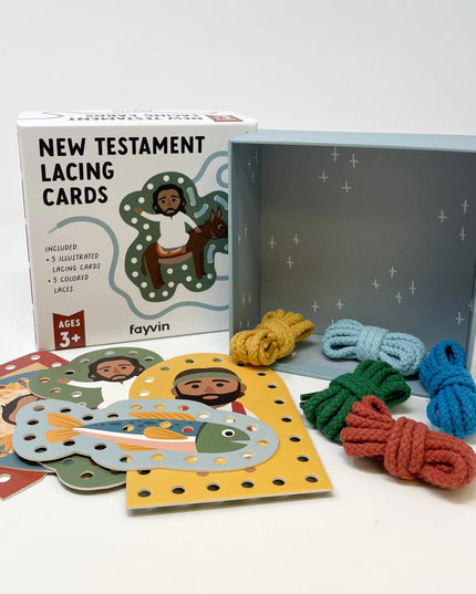 New Testament Lacing Cards