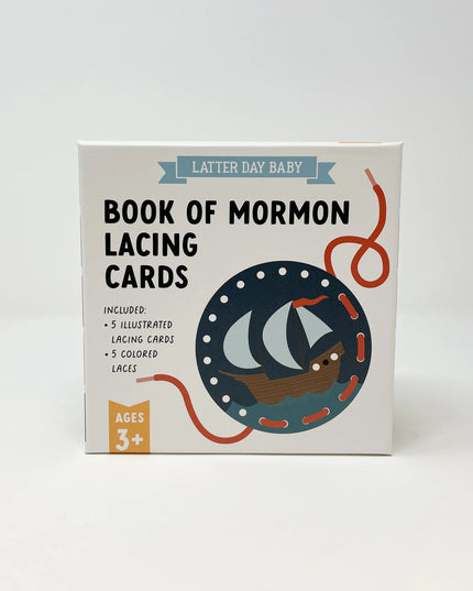 Book Of Mormon Lacing Cards
