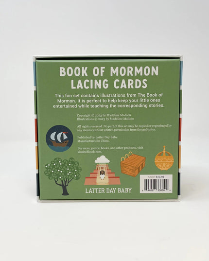 Book Of Mormon Lacing Cards